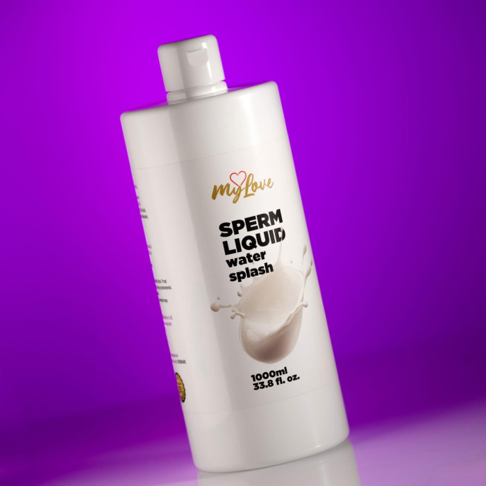 Лубрикант - MyLove Sperm Liquid Water Splash, 1000 мл