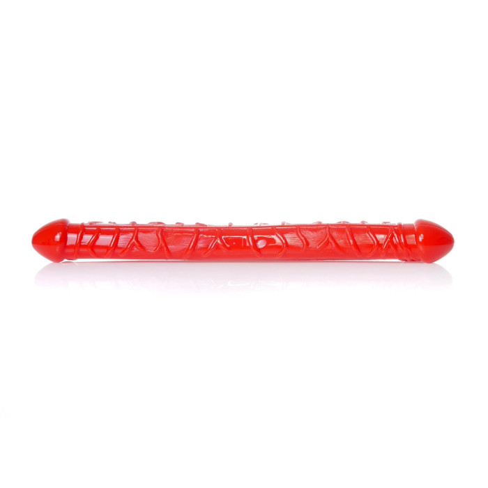 Двосторонній фалоімітатор - Flexible Double Dong Red