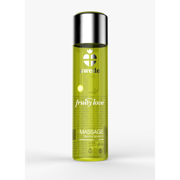 Масажна олія - Swede Fruity Love Vanilla Gold Pear, 120 мл