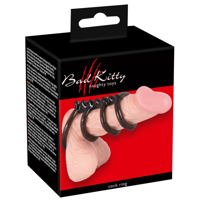 Ерекційні кільця - Bad Kitty Cock Ring