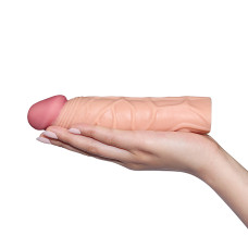 Насадка на член - Pleasure X-Tender Penis Sleeve Add 1" Flesh