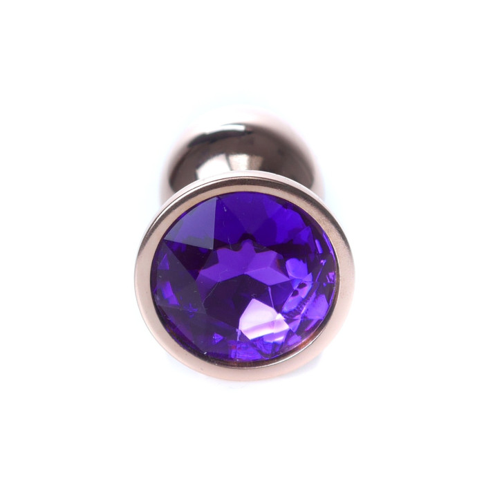 Анальна пробка - Jewellery Red Gold Plug Purple