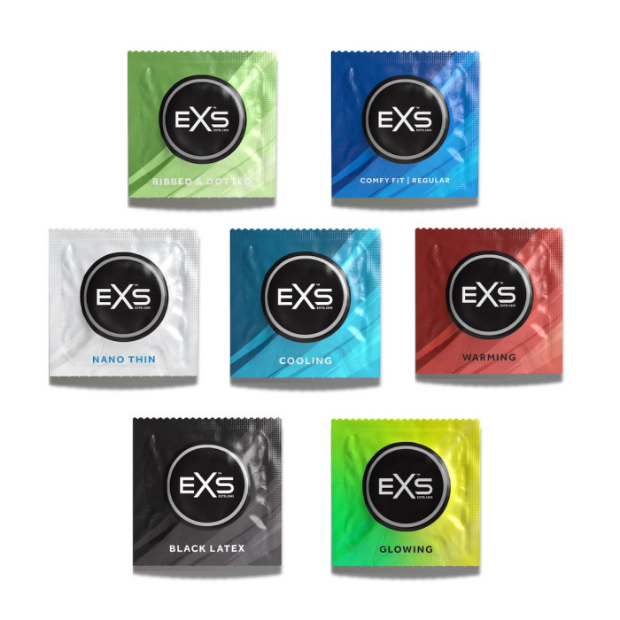 Презервативи - EXS Variety Pack 2, 48 шт.