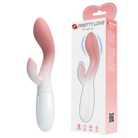 Вібратор - Pretty Love Brighty Vibrator White/Pink