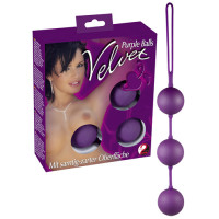Вагінальні кульки - Velvet Balls Triple
