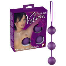 Вагінальні кульки - Velvet Balls Triple