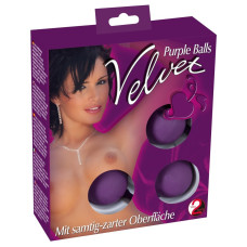 Вагінальні кульки - Velvet Balls Triple