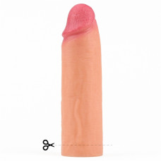 Насадка на член - Revolutionary Silicone Nature Extender Add 1.5" Flesh
