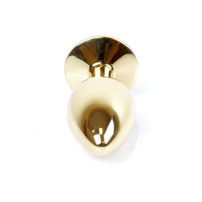 Анальна пробка - Jewellery Gold Plug Light Pink