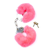 Наручники - Fetish Boss Series Furry Cuffs Pink