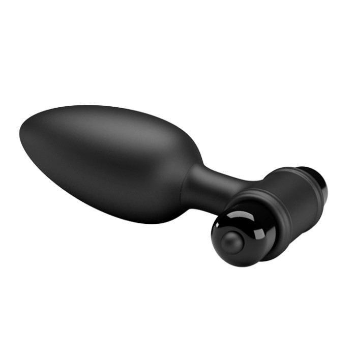 Анальна пробка - Pretty Love Vibra Butt Plug II Black