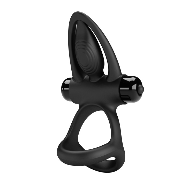 Ерекційне кільце - Pretty Love Vibration Cock Ring Black