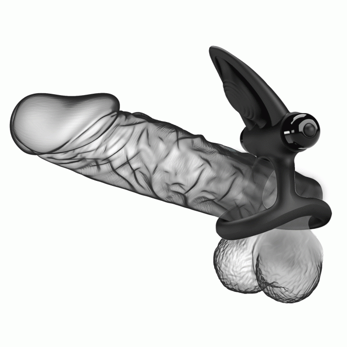 Ерекційне кільце - Pretty Love Vibration Cock Ring Black