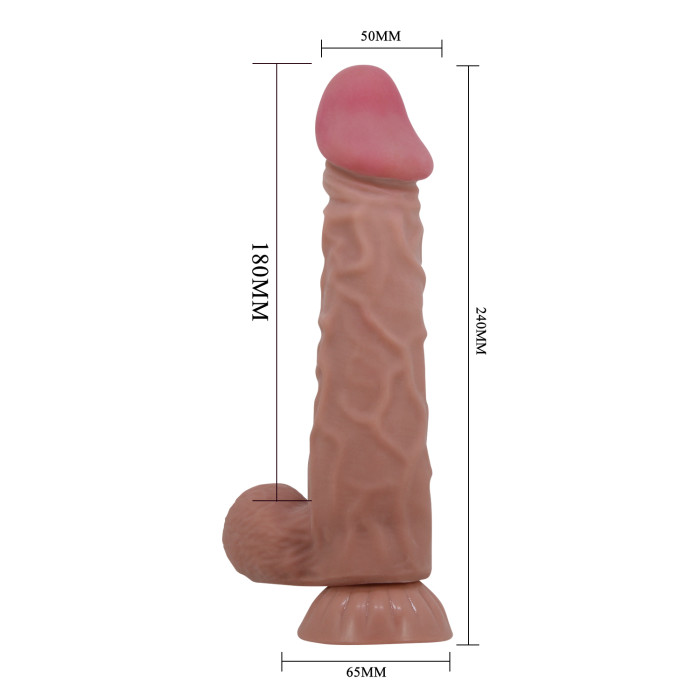 Фалоімітатор - Pretty Love Sliding Skin 9.4" Latin