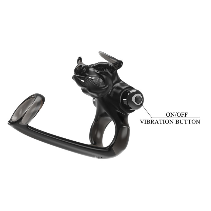 Ерекційне кільце - Pretty Love Bull Warrior, 10 vibration functions