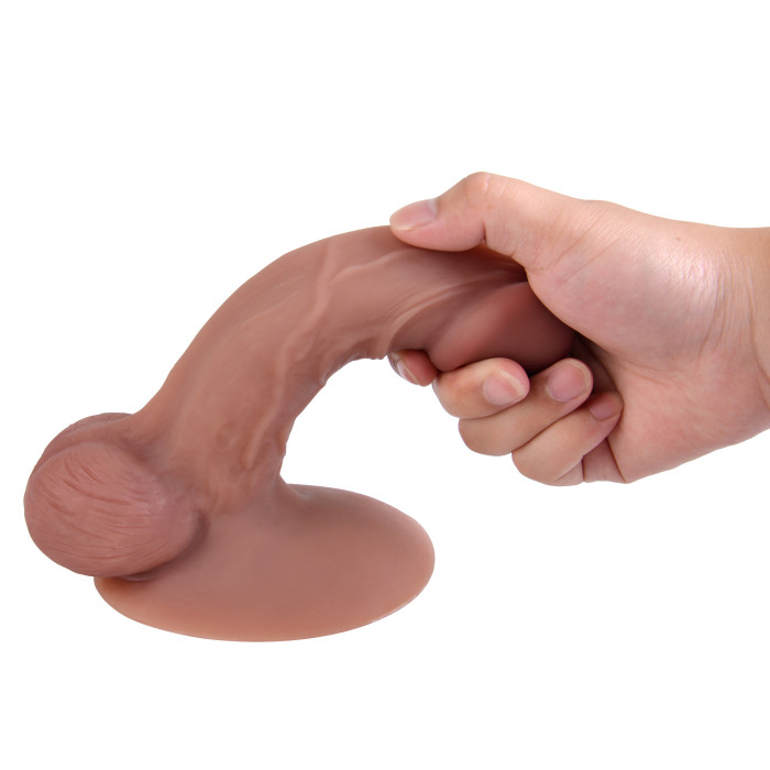 Фалоімітатор - Erospace Natural Play Silicone Dildo D4, 21 см