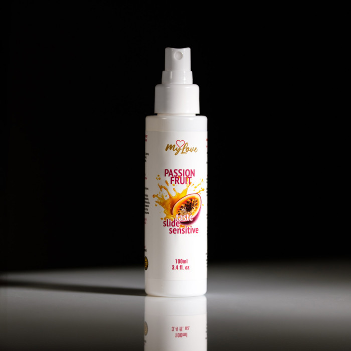Інтимний гель-лубрикант - MyLove Taste Slide Sensitive Passion Fruit, 100 мл
