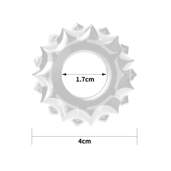Ерекційне кільце - Power Plus Cockring 1 Clear