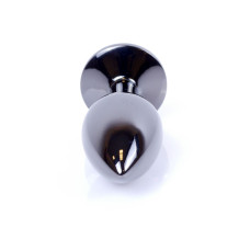 Анальна пробка - Jewellery Dark Silver Plug Pink