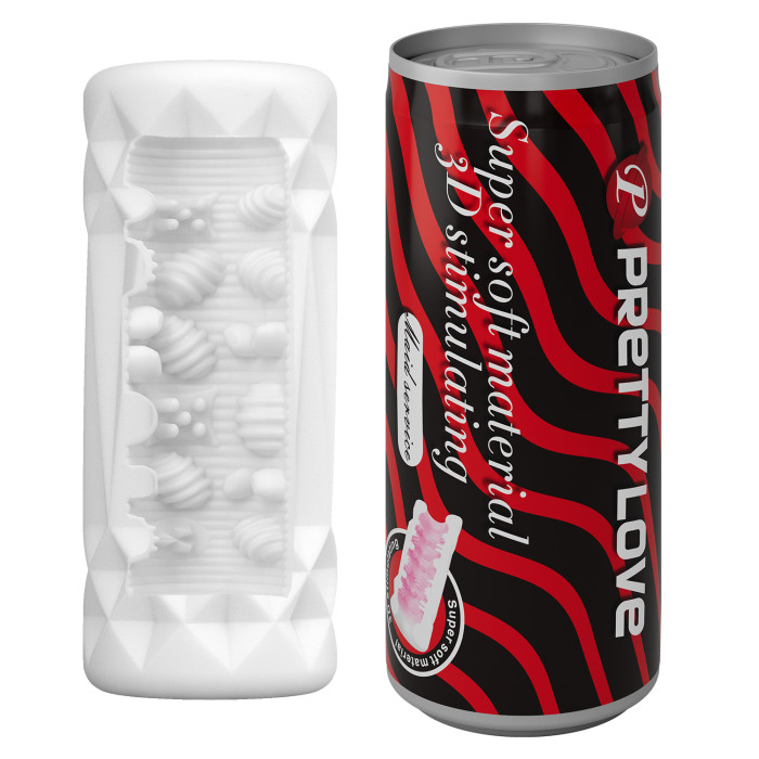 Мастурбатор - Pretty Love Pop-Top Can Masturbator Red