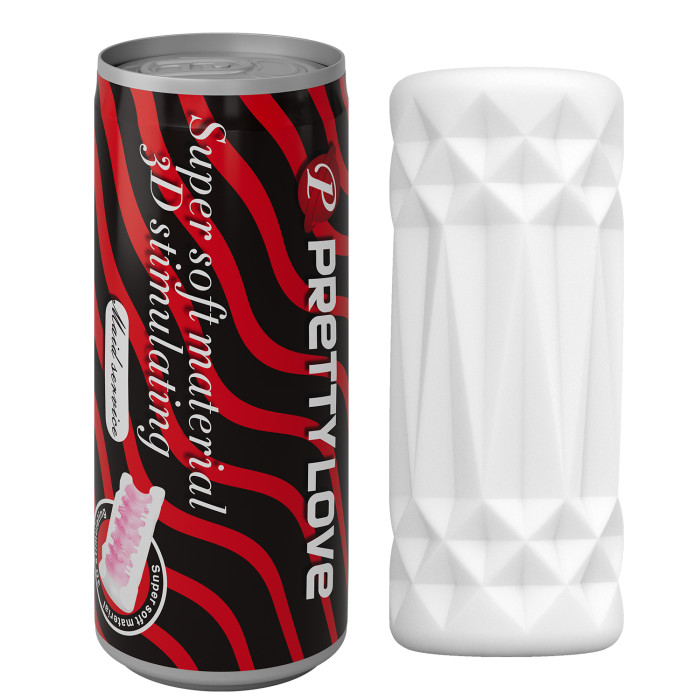 Мастурбатор - Pretty Love Pop-Top Can Masturbator Red