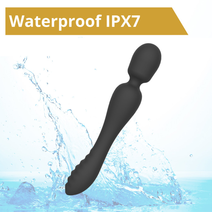 Вібратор - Erospace Sweet Play Wand & Vibrator 2in1 A8