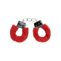 Наручники - Ouch! Beginner's Handcuffs Furry Red