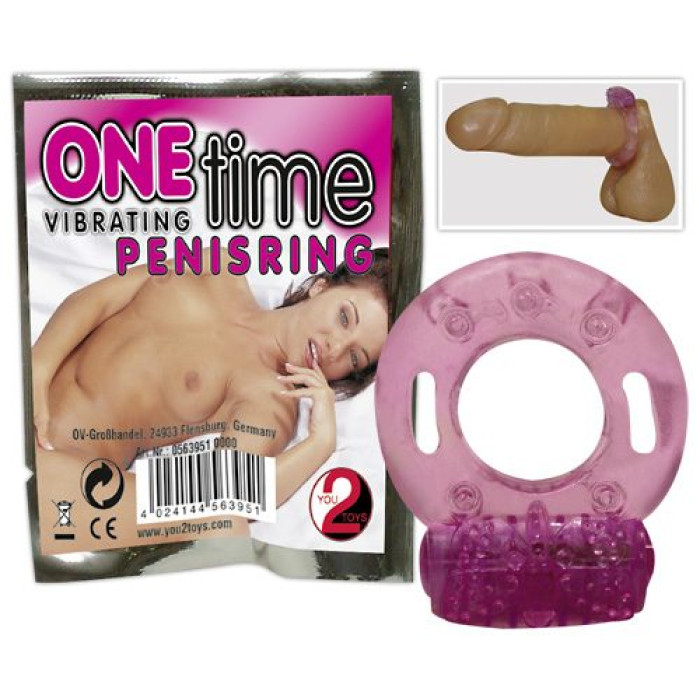 Ерекційне кільце - One Time Vibrating Penisring
