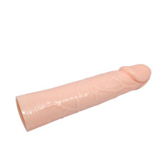 Насадка на член - Silicon Sleeve Enlarger, Flesh 1