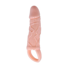Насадка на член - Pretty Love Carson Vibrating Penis Sleeve Flesh