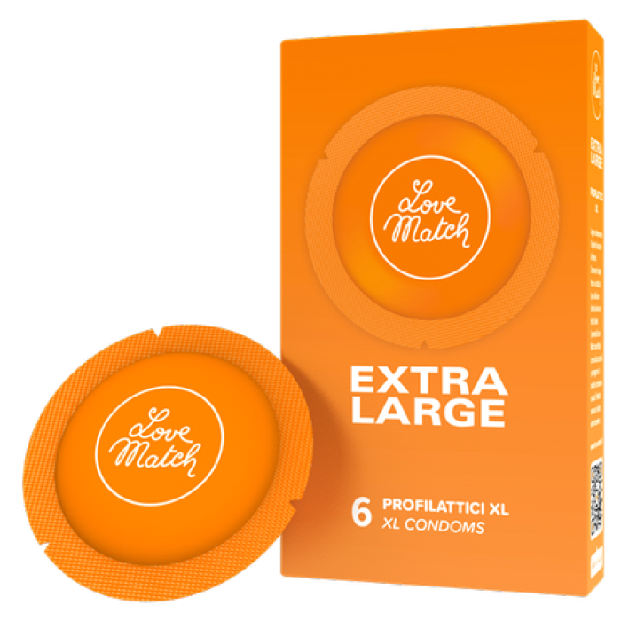 Презервативи - Extra Large, 6 шт.