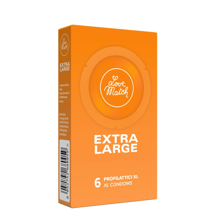 Презервативи - Extra Large, 6 шт.