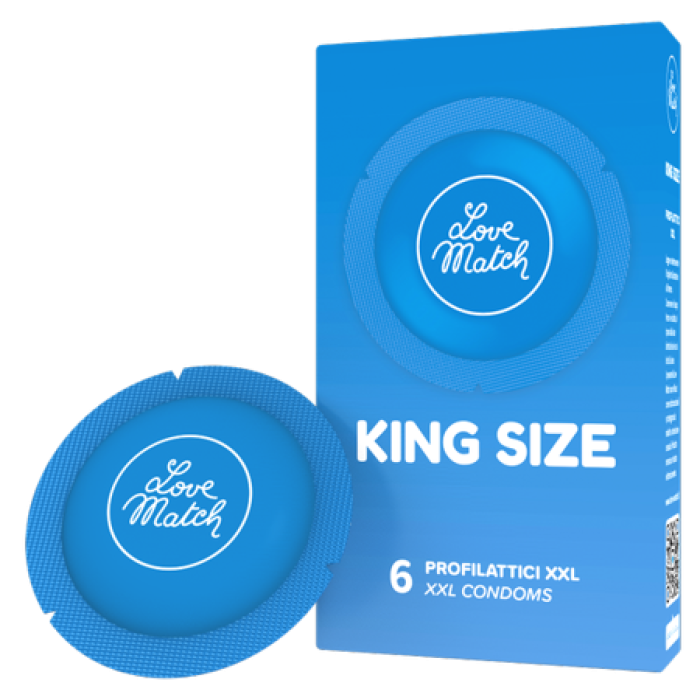 Презервативи - King Size, 6 шт.