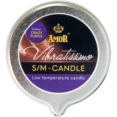 Масажна свічка - Vibratissimo Crazy Purple, 50 мл