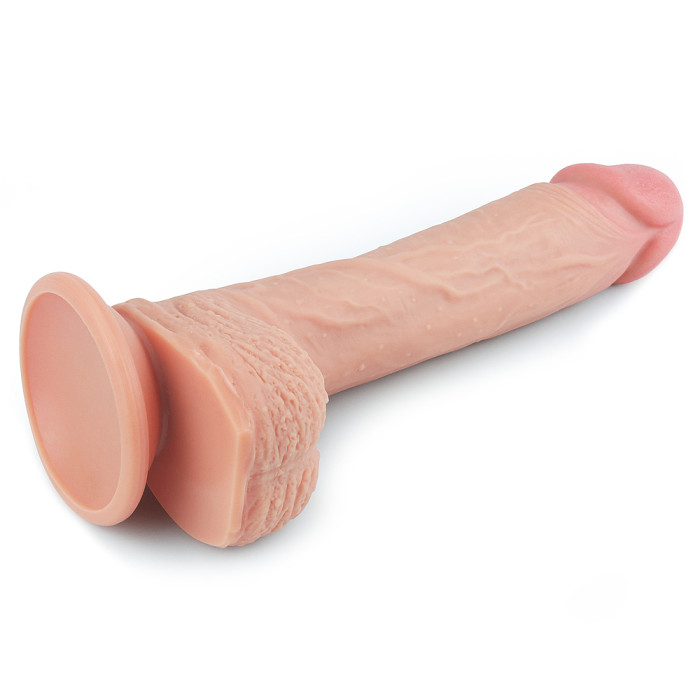 Фалоімітатор - Dual-Layered Silicone Cock 8.5" Flesh