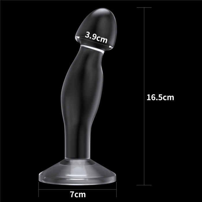 Анальна пробка - Flawless Clear Prostate Plug 6.5" Clear