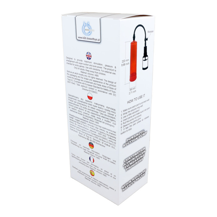 Вакуумна помпа - Powerpump MAX - Red