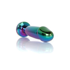 Анальна пробка - Jewellery Multicolour Penis Plug Clear S