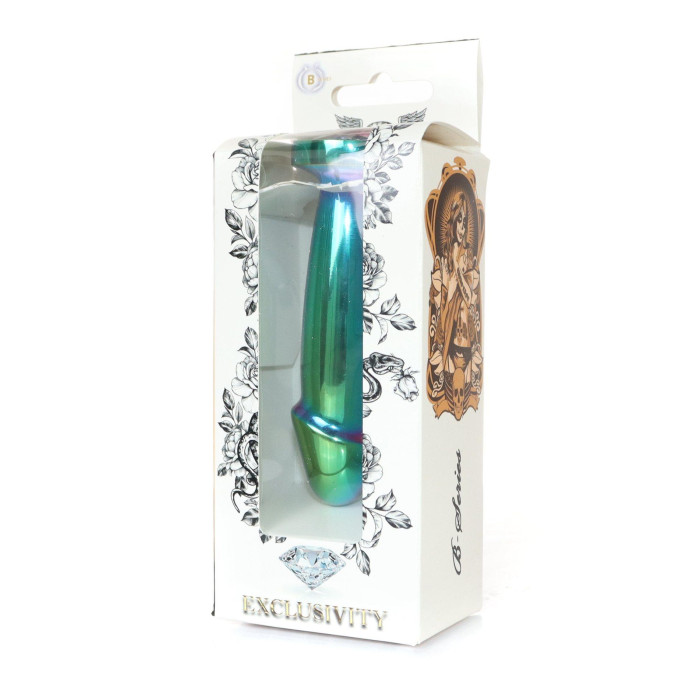 Анальна пробка - Jewellery Multicolour Penis Plug Clear S