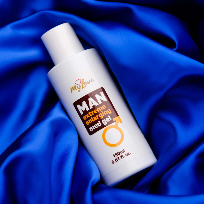 Збільшуючий гель-лубрикант для чоловіків - MyLove Man Extreme Enlarging Med Gel, 150 мл