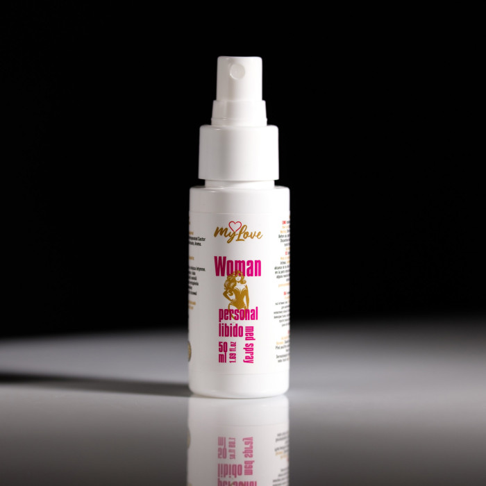 Інтимний спрей-лубрикант для жінок - MyLove Woman Personal Libido Med Spray, 50 мл