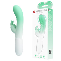 Вібратор - Pretty Love Cerberus White/Mint