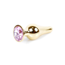 Анальна пробка - Jewellery Gold BUTT PLUG- Rose