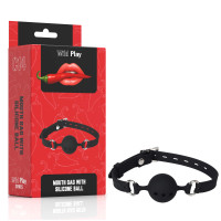 Кляп - Erospace Wild Play Mouth Gag With Silicone Ball C14