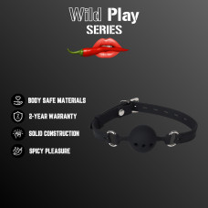 Кляп - Erospace Wild Play Mouth Gag With Silicone Ball C14