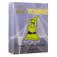 Презервативи - Amor Young, 3 шт.