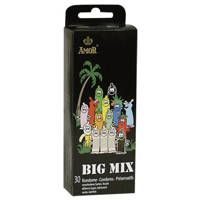 Презервативи - Amor Big Mix, 30 шт.