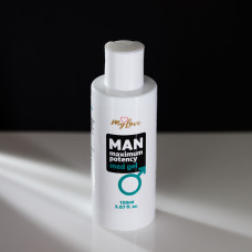 Інтимний гель-лубрикант для чоловіків - MyLove Man Maximum Potency Med Gel, 150 мл