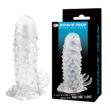 Насадка на член - Brave Man Penis Sleeve Clear