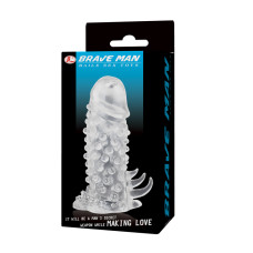 Насадка на член - Brave Man Penis Sleeve Clear
